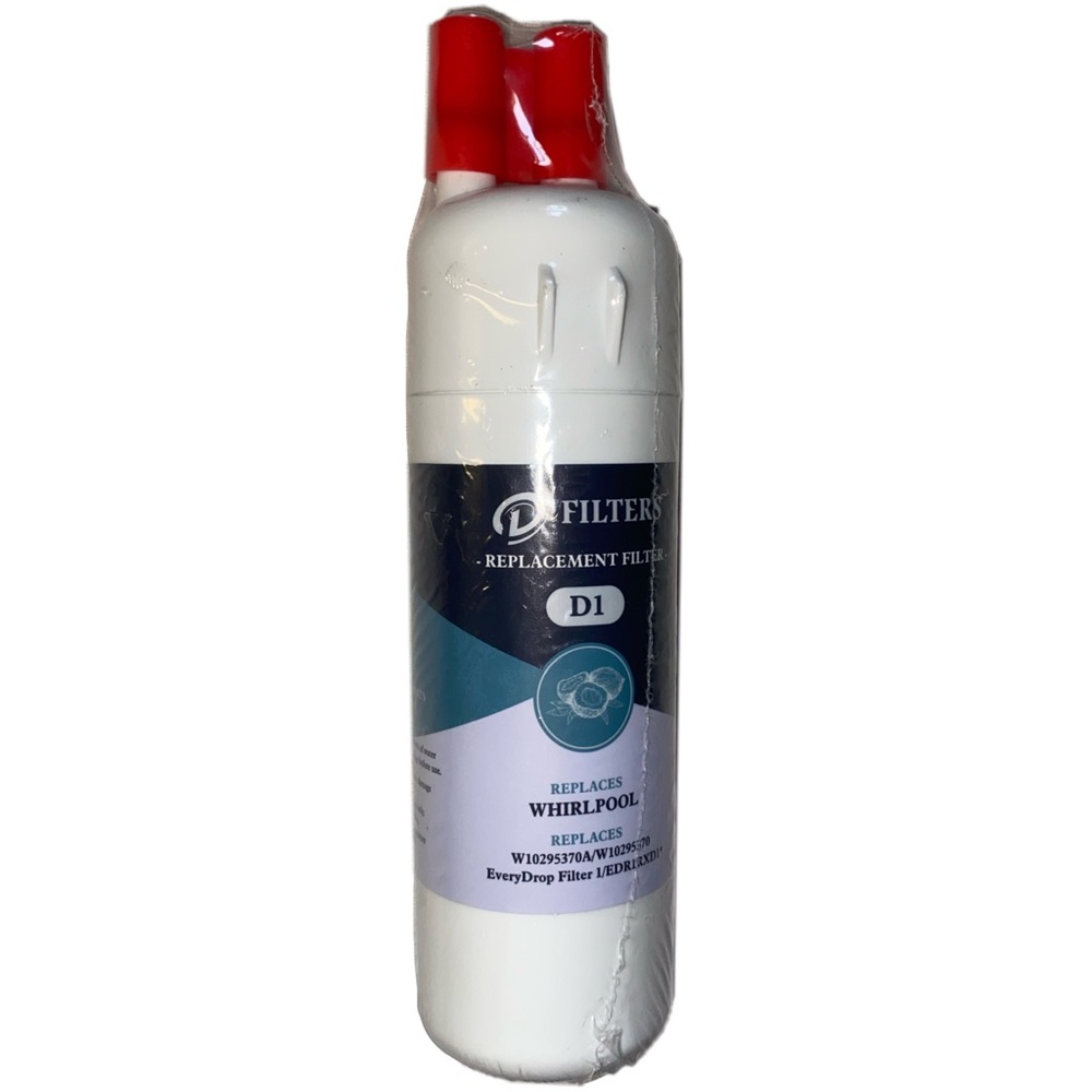 DFILTERS D1 Replacement Water Filter Replaces Whirlpool & EveryDrop